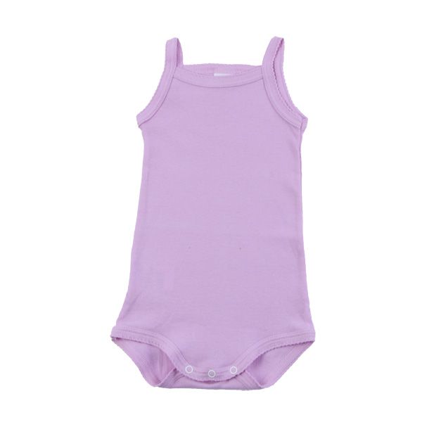 Petit Bateau. Rosa body med tynde stropper