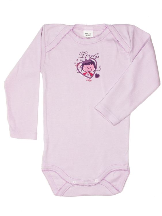 Absorba. Lyslilla ensfarvet body