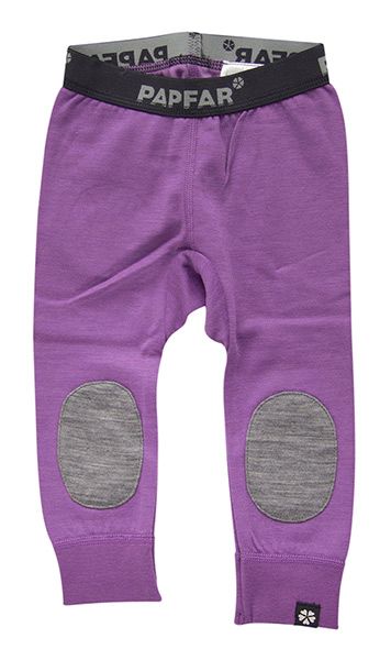 Papfar. Lilla leggings i merino uld og bomuld