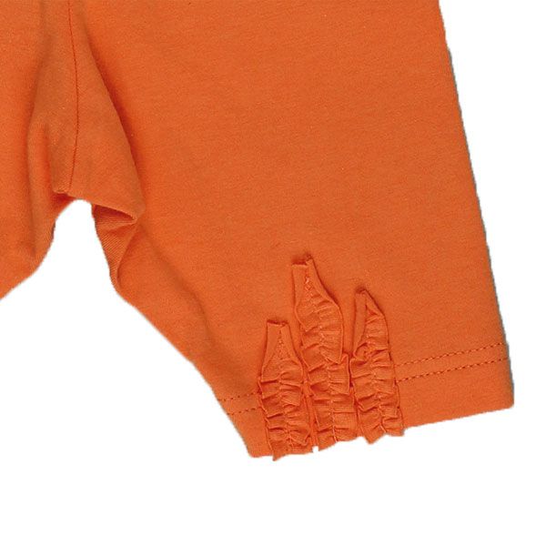 Confetti by Absorba. Orange capri leggings. Lækker elastisk kvalitet, udsnit
