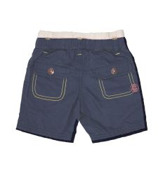 Confetti by Absorba. Baby shorts i marineblå til drenge, bag
