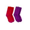 Decoy Kids. frotté sokker i rød og lilla
