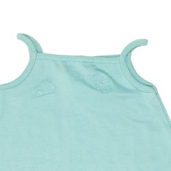 Petit Bateau. Sommerkjole med bred flæsekant, Udsnit