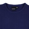 Company. Langærmet marineblå baby bluse i rib, udsnit