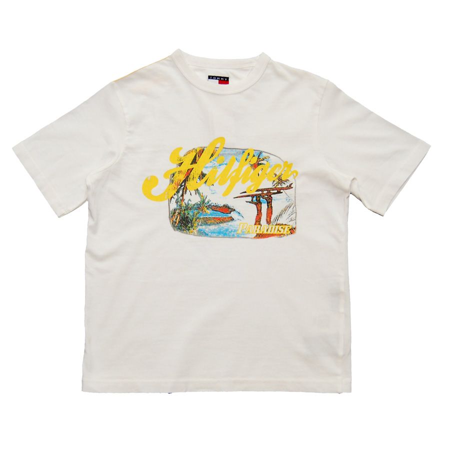 Tommy Hilfiger. Hvid kortærmet Paradise t-shirt