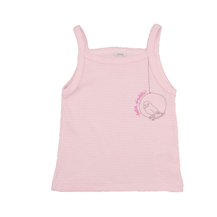 Petit Bateau. Chemise / undertrøje med tynde stropper i klassisk stribe