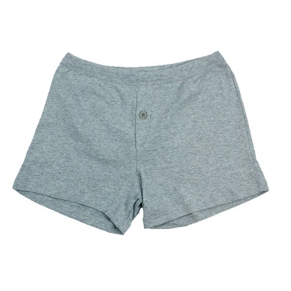 Petit Bateau. Boxershorts -gråmeleret med smal linning