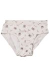 Petit Bateau. Drengeunderbuks, råhvid med rødt print