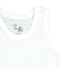 Petit Bateau. Undertrøje, hvid med print, udsnit 2