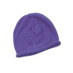 Petit Bateau. Klokkeformet hue i lilla strik 