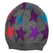 Decoy. Strikhue med lilla stjerner