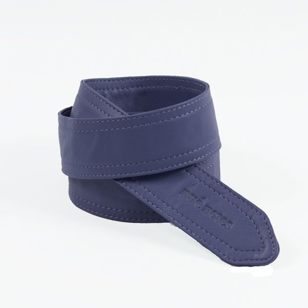 Nué Notes. Bredt skindbælte - lilla