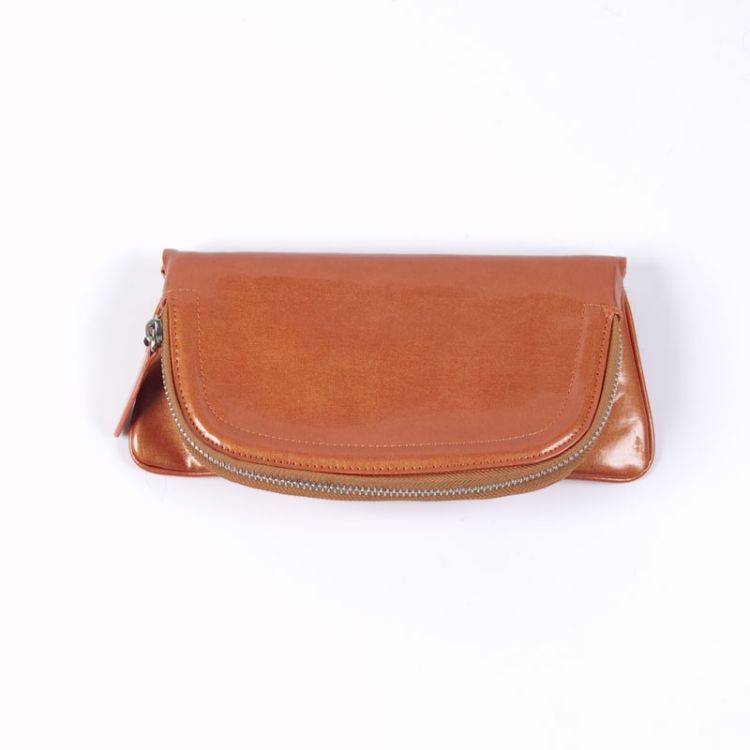 Pia Ries - Clutch / kuverttaske, orange lak