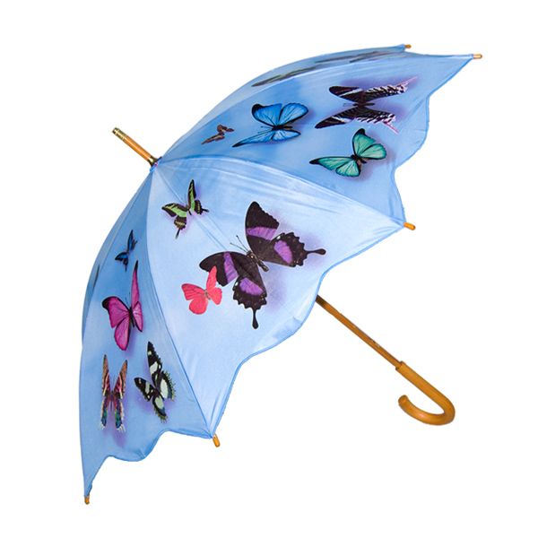 Gara Accessories. Paraply med sommerfugle