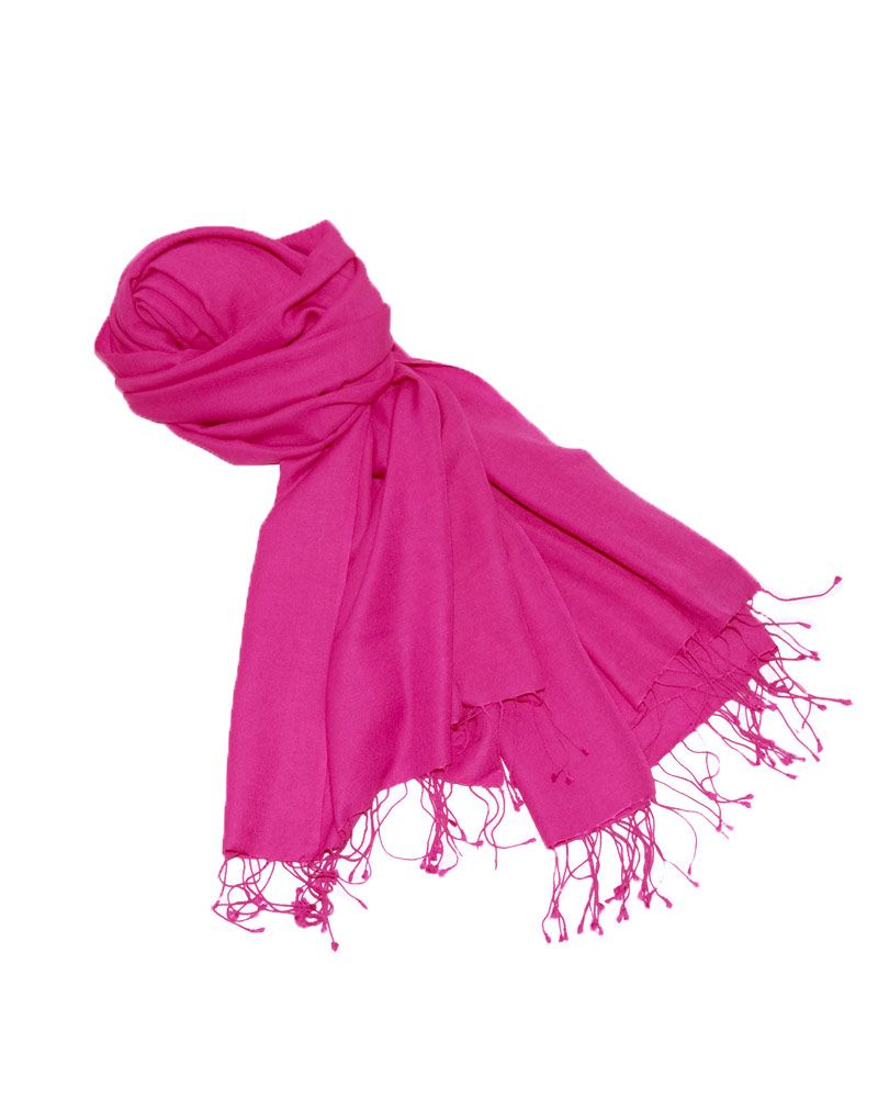 Pashminasjal fuchsia