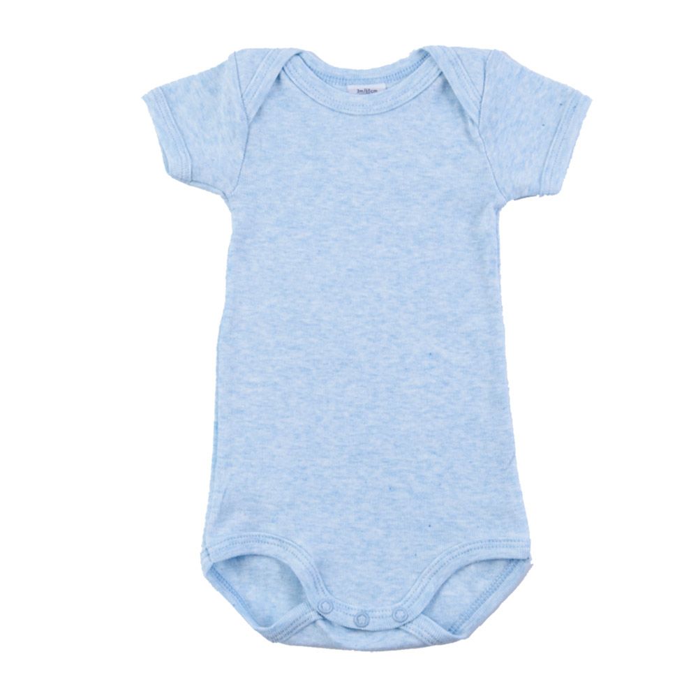 Petit Bateau. Meleret lyseblå body