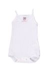 Petit Bateau. Hvid body - fine tynde stropper og sløjfe foran