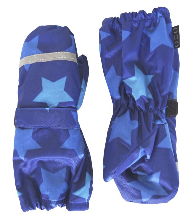 Mikk-Line. Marineblå vinterluffer med stjerner