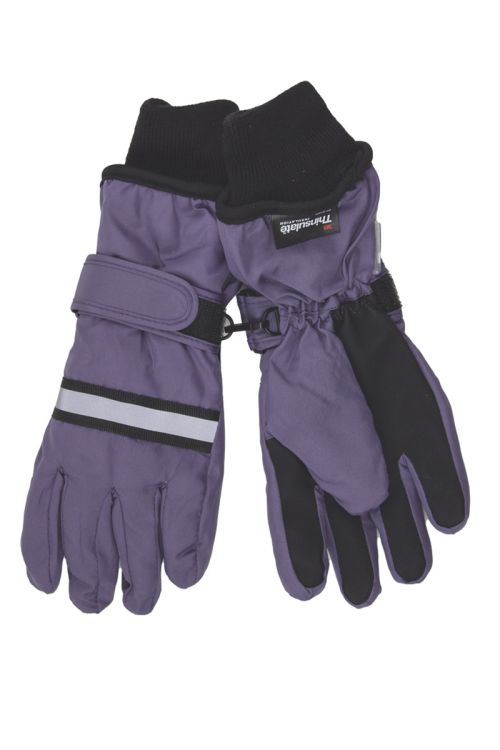 Mikk-Line. Skihandske lys lilla