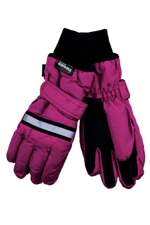 Mikk-Line. Skihandsker - cherise
