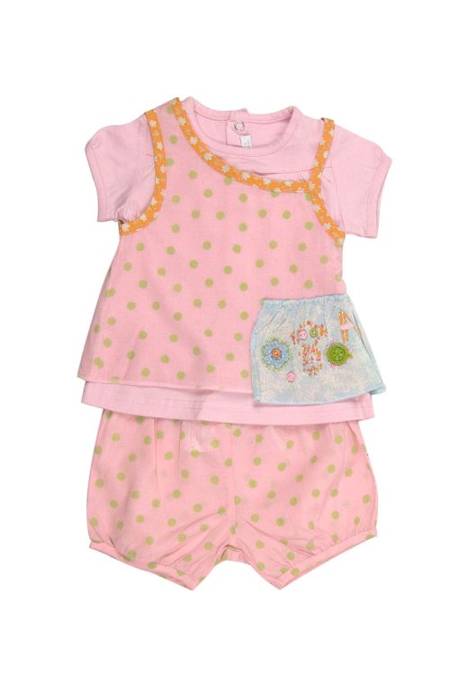 Absorba. Sødt 3-delt sommersæt i rosa