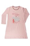 Petit Bateau. Natkjole, støvet rosa, med havfrue