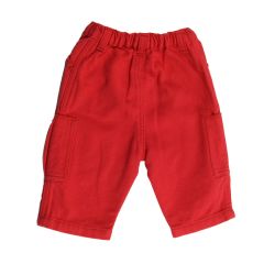 Petit Bateau. Røde baby bukser, bag 