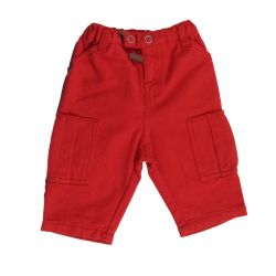 Petit Bateau. Røde baby bukser  