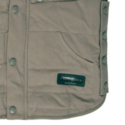 Urban Style YCC. Dynevest i lys khaki, udsnit