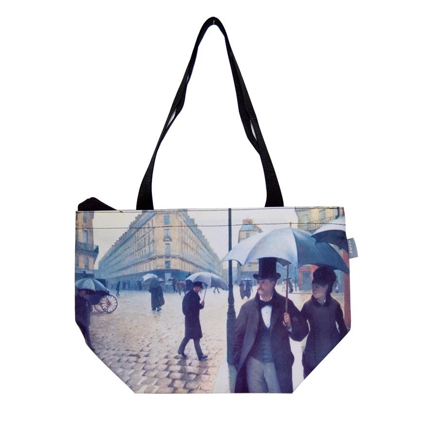 Gara Accessories - Shopper taske med Parisisk gadebillede