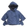 Petit Bateau. Dynejakke vendbar i marineblå