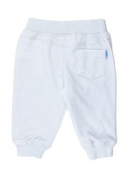 Fixoni. Lyseblå baby velourbuks, bag