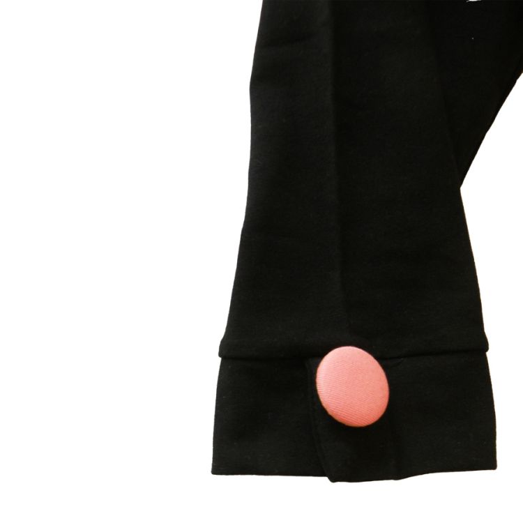 Ziestha, Sorte leggings 3/4 længde, udsnit