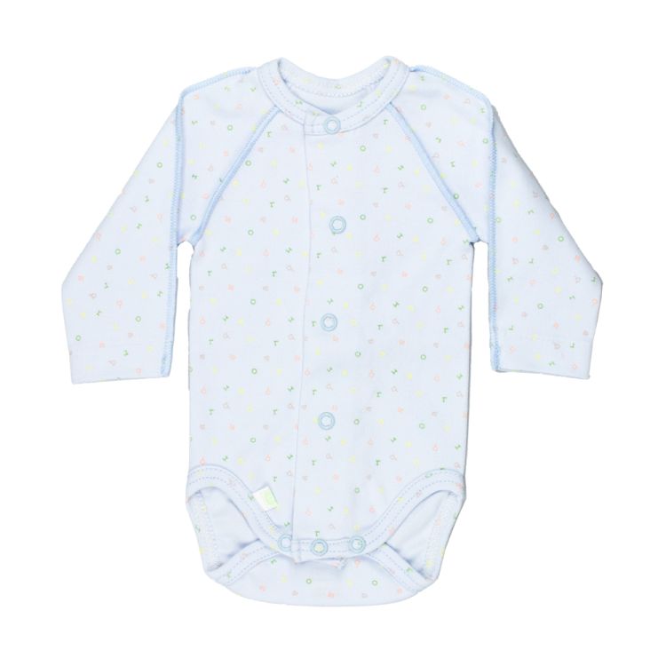 Absorba. Lyseblå body med udvendige sømme