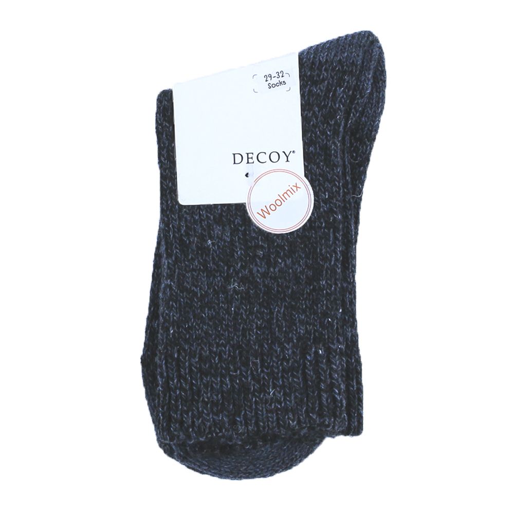 Decoy. Uldmix ragsokker, blåmeleret