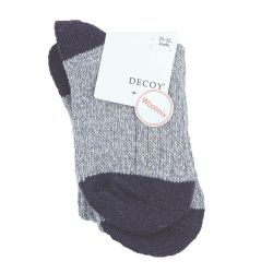 Decoy. Ragsok i uldmix  - lilla