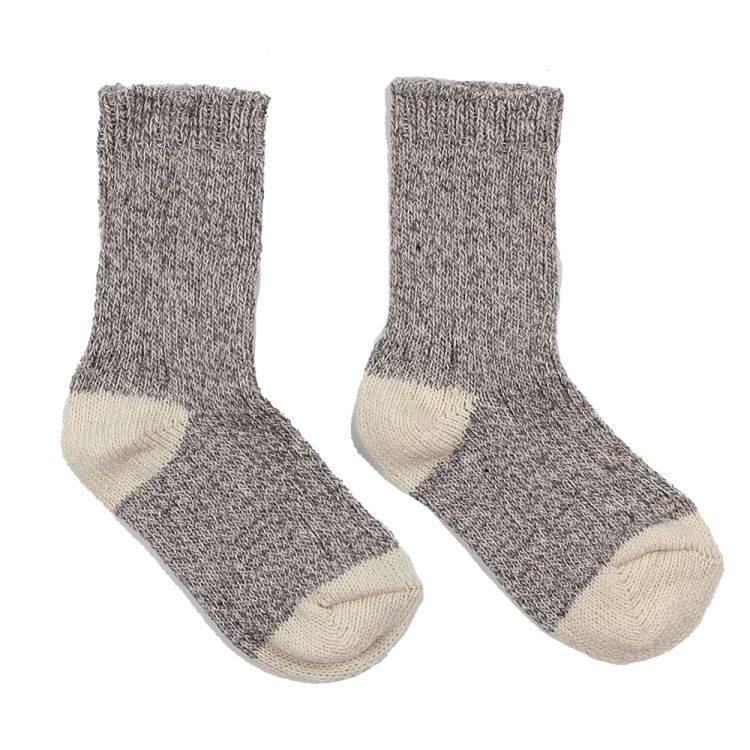 Decoy. Uldmix ragsokker - Lys gråmeleret