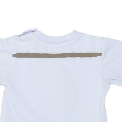 Confetti by Absorba. Lyseblå baby t-shirt med mange detaljer, bagfra