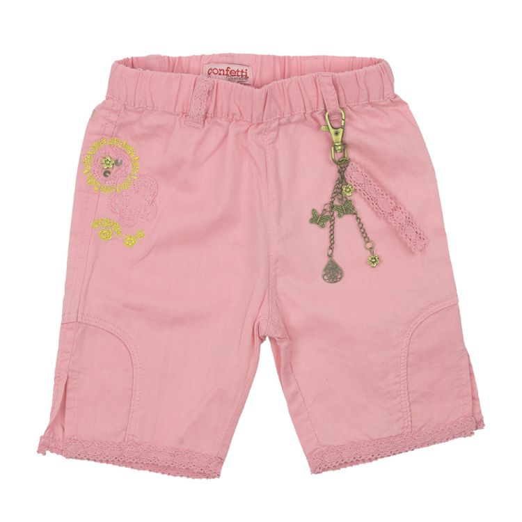 Confetti by Absorba. Rosa stumpebuks med pynt