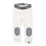 Papfar. Råhvide leggings i merino uld og bomuld