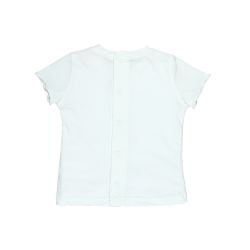 Absorba. Hvid kortærmet piget  bluse, bag