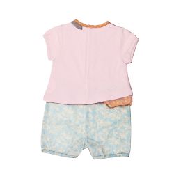 Absorba. Body-sommerdragt i Rosa, bag