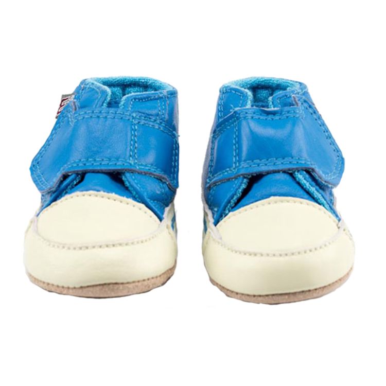 Melton. Baby skindfutter i turkis og hvid