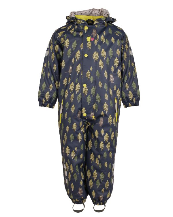 Kattnakken - Vinter flyverdragt Slaps - Marine - Forfra