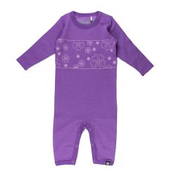 Papfar. Heldragt uld/bomuld - lilla