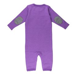 Papfar. Heldragt uld/bomuld - lilla bagfra