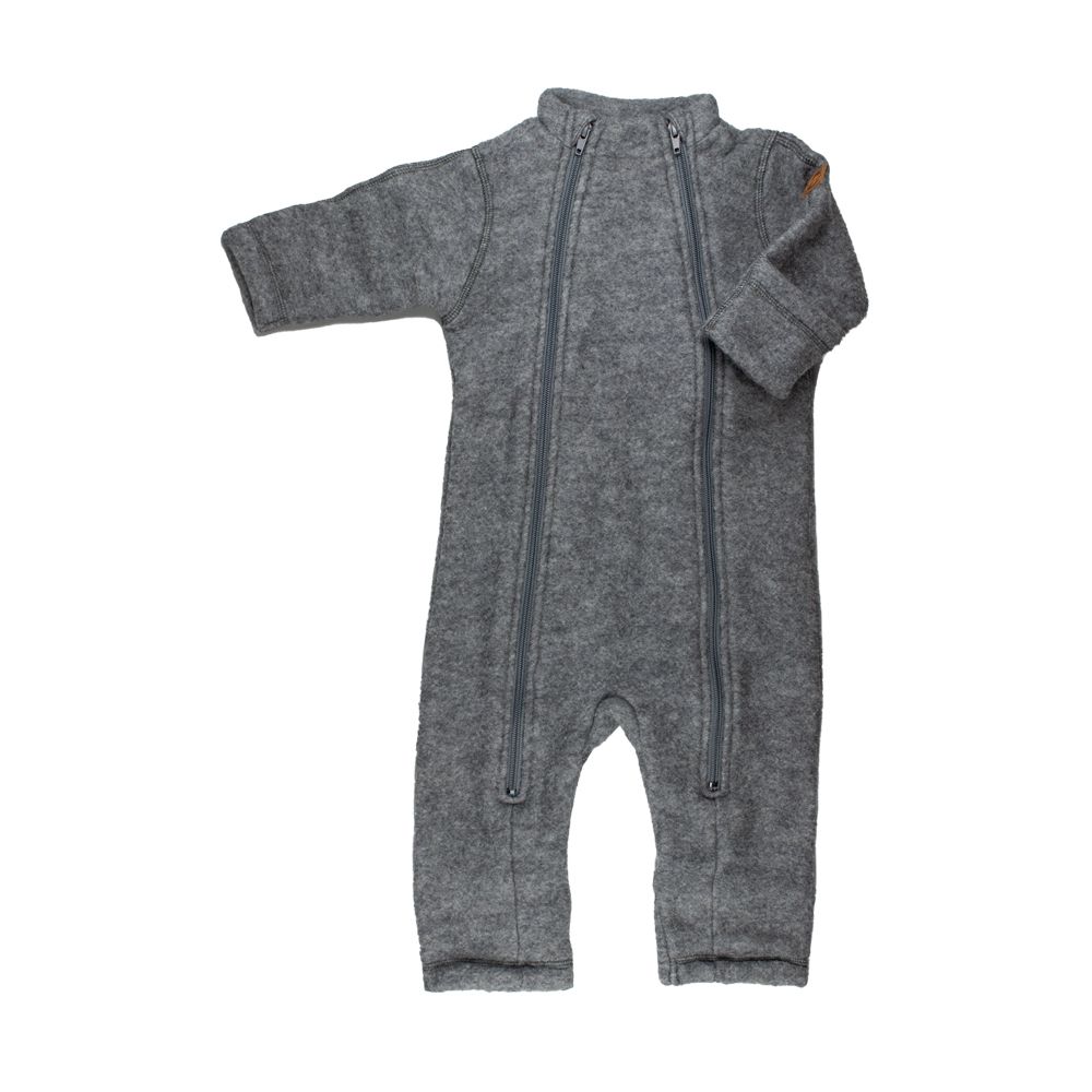 Mikk-Line, uldfleece køredragt - gråmeleret