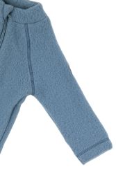 Mikk-Line, uldfleece køredragt - Støvet blågrå, ærme