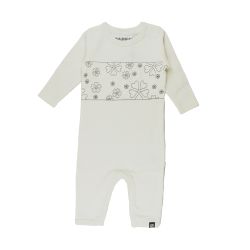 Papfar. Heldragt uld/bomuld - råhvid