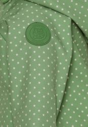 Racoon Outdoor softshell heldragt model Ryder - Grøn. Ærme logo